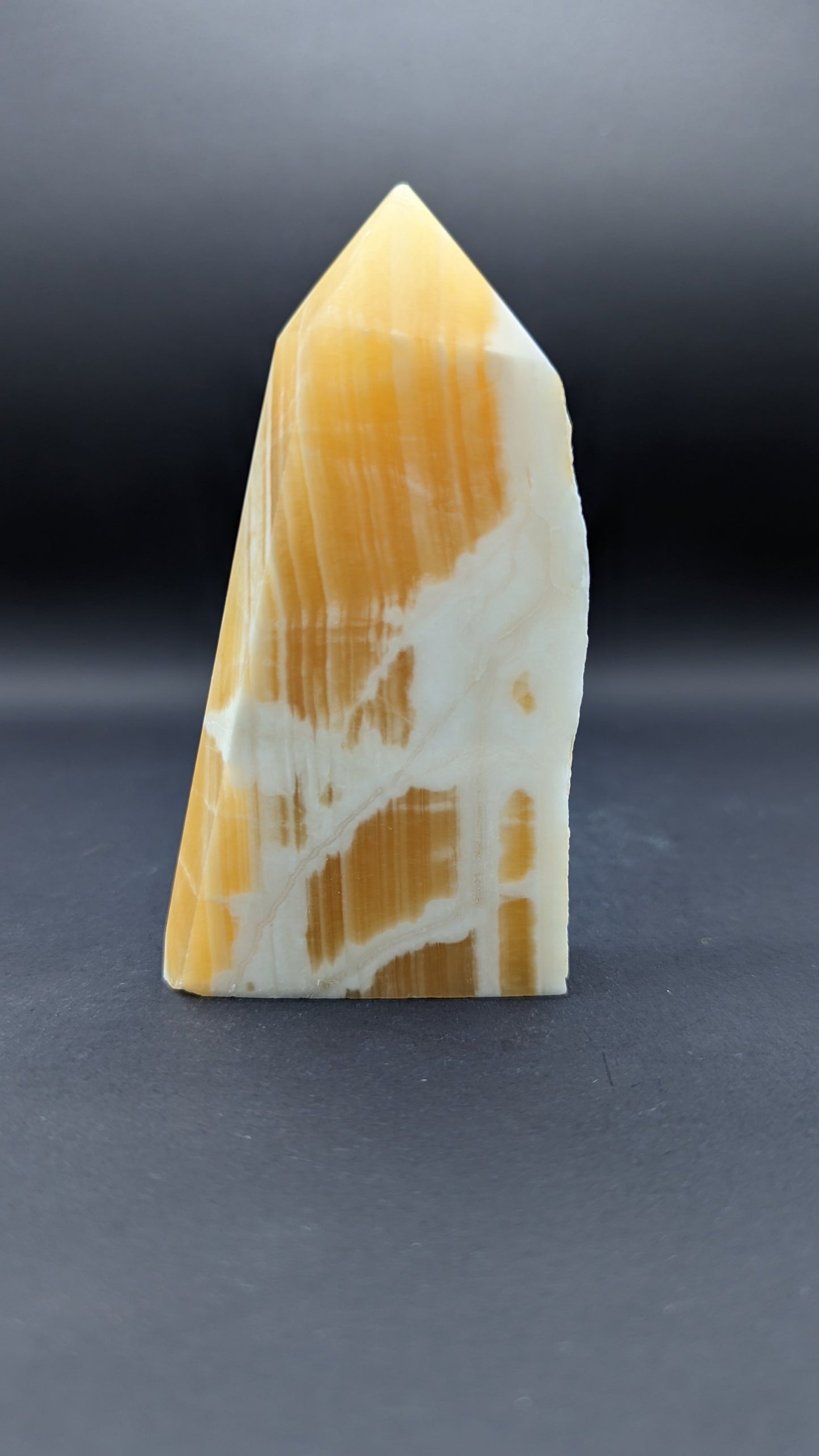 Honey Calcite Tower
