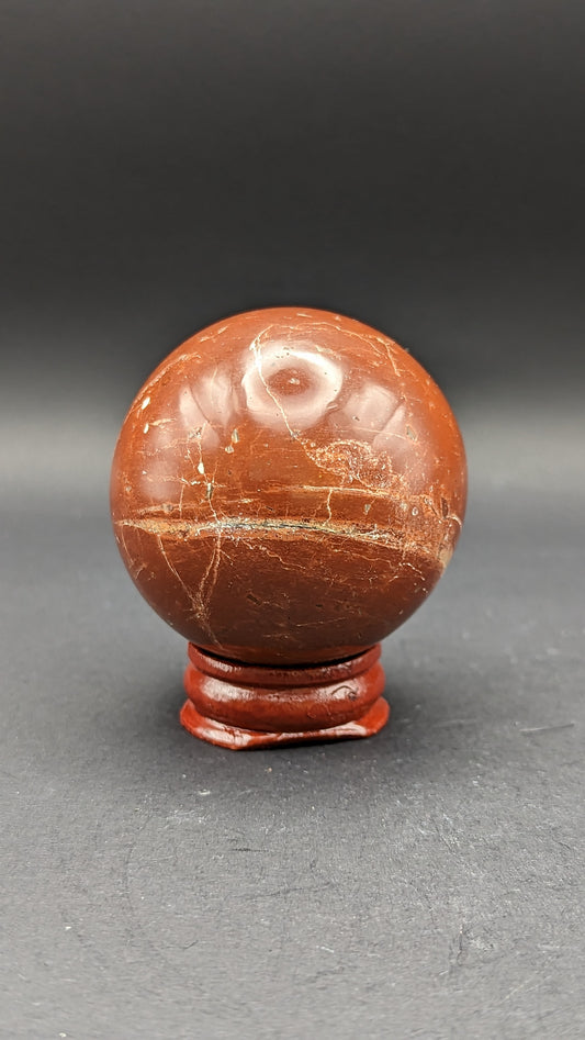 Red Jasper Sphere