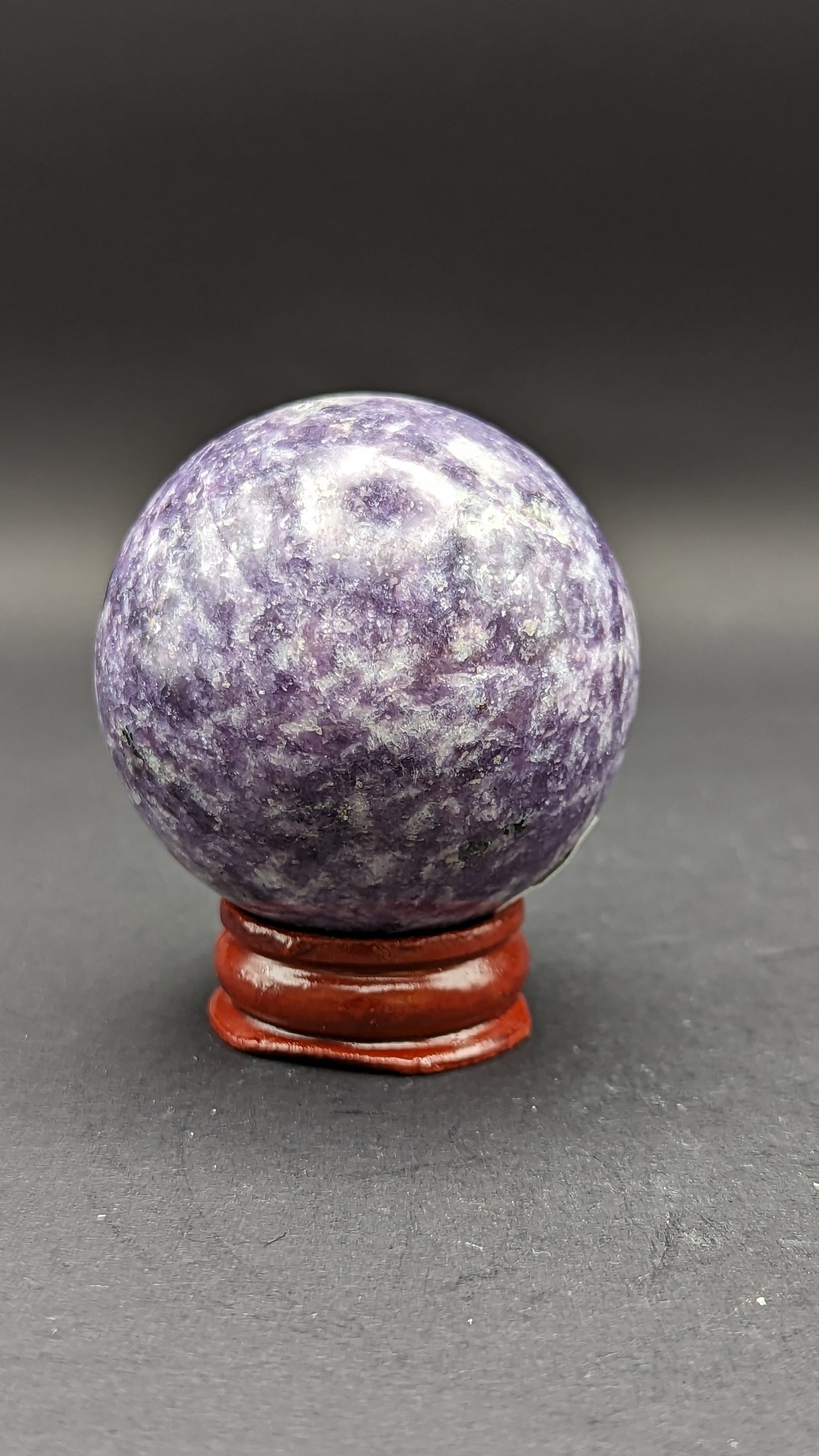 Lepidolite Sphere