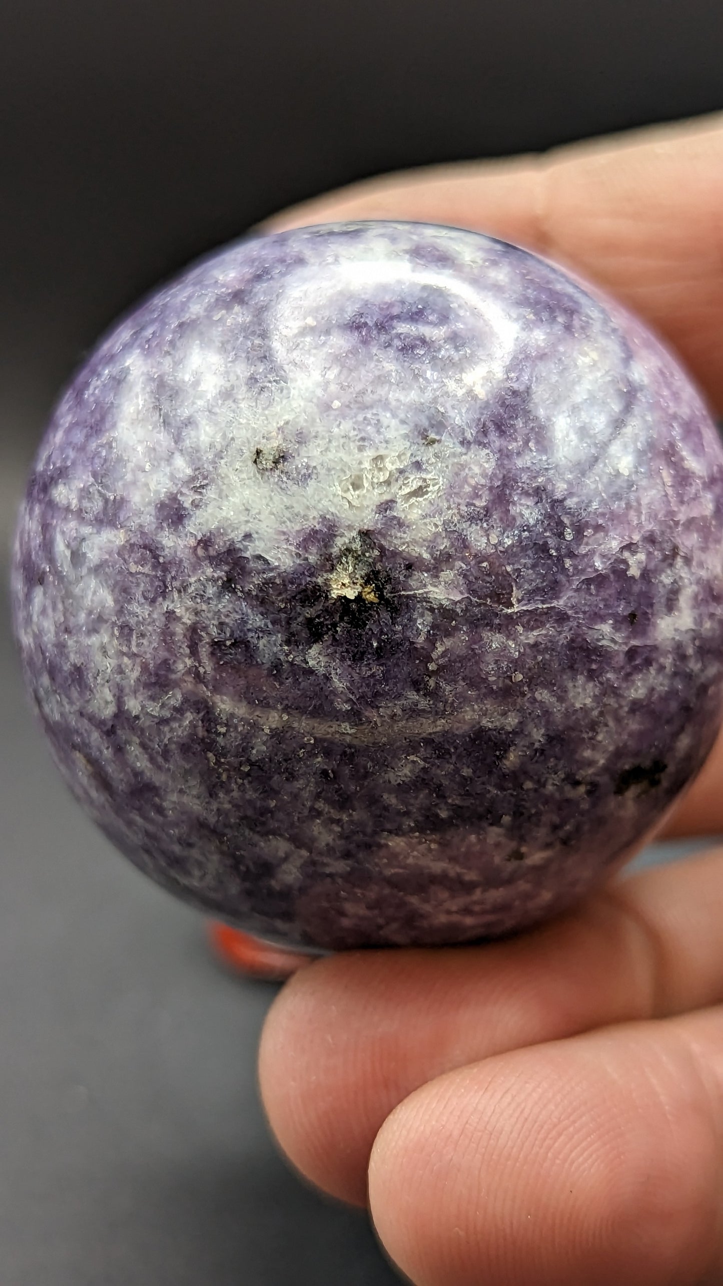Lepidolite Sphere