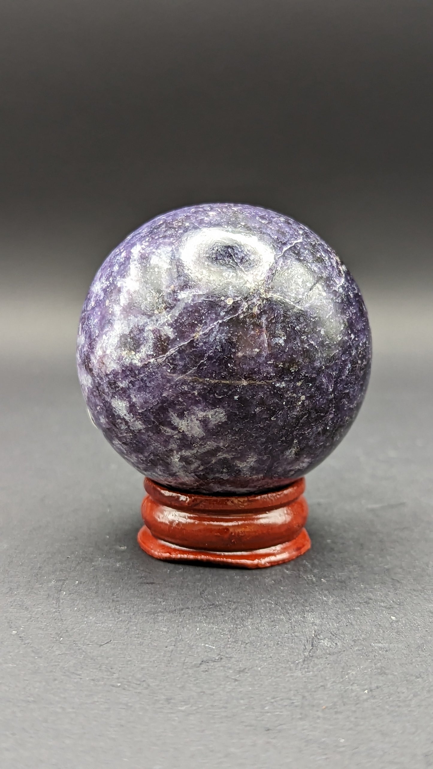 Lepidolite Sphere