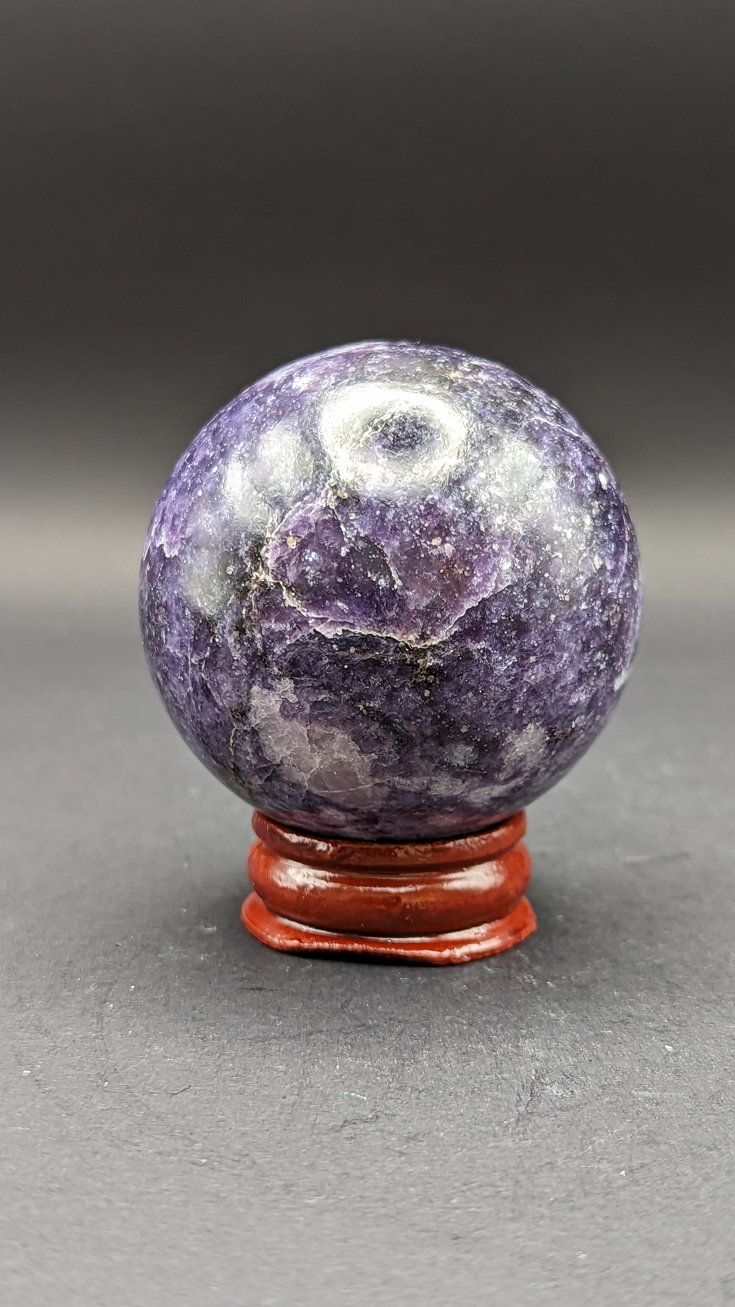 Lepidolite Sphere