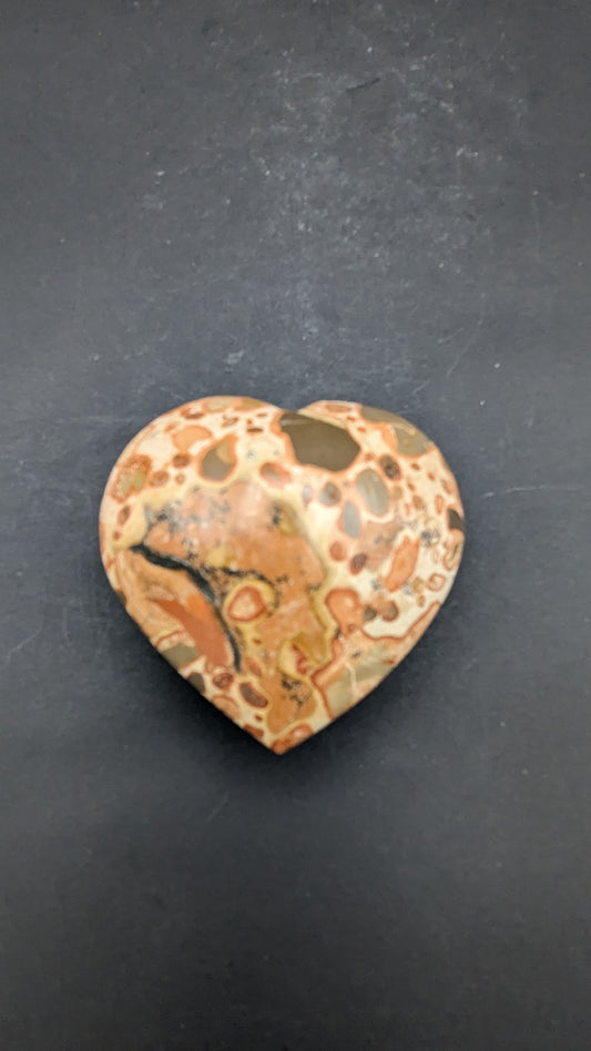 Leopardite Heart