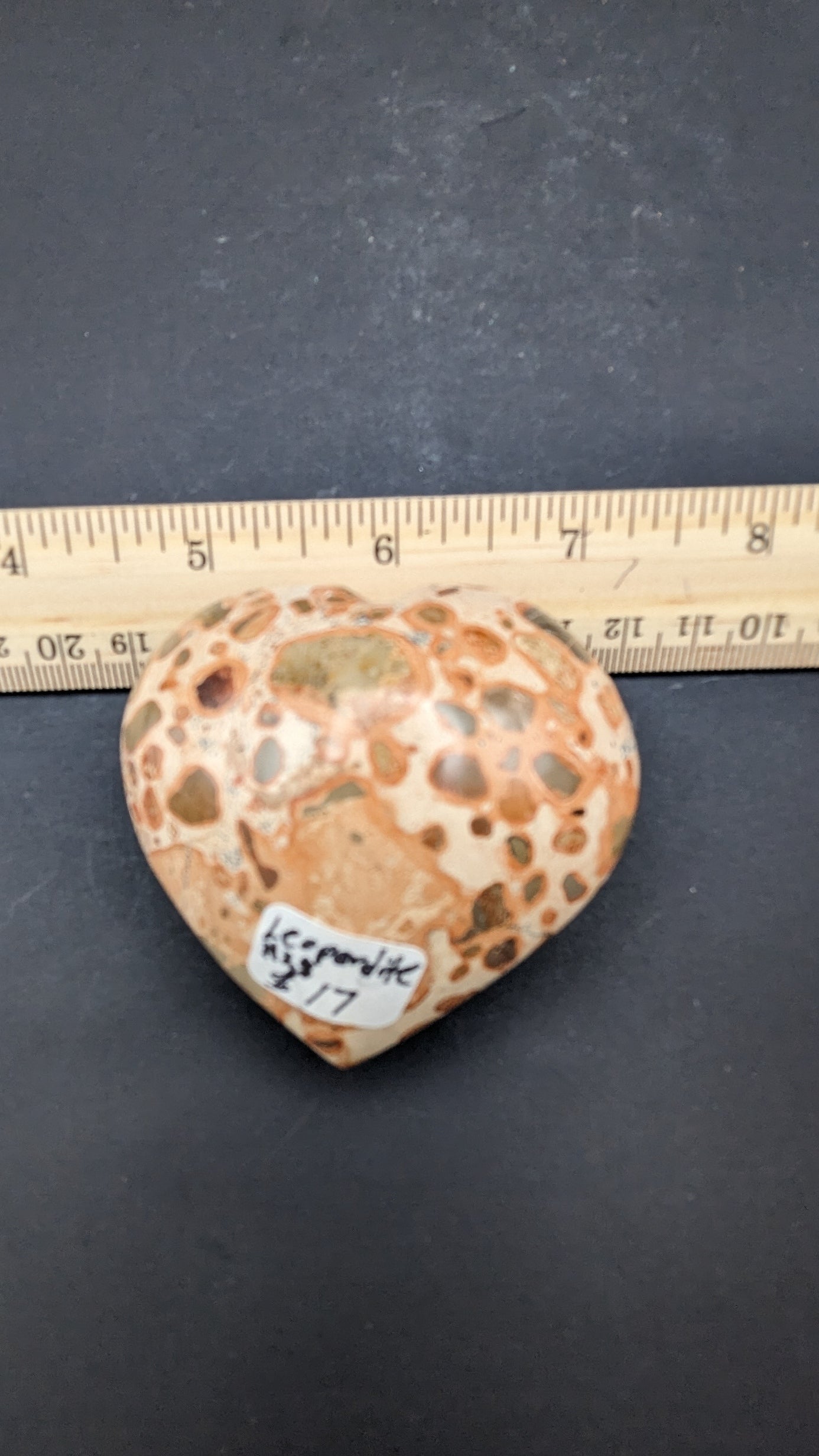 Leopardite Heart
