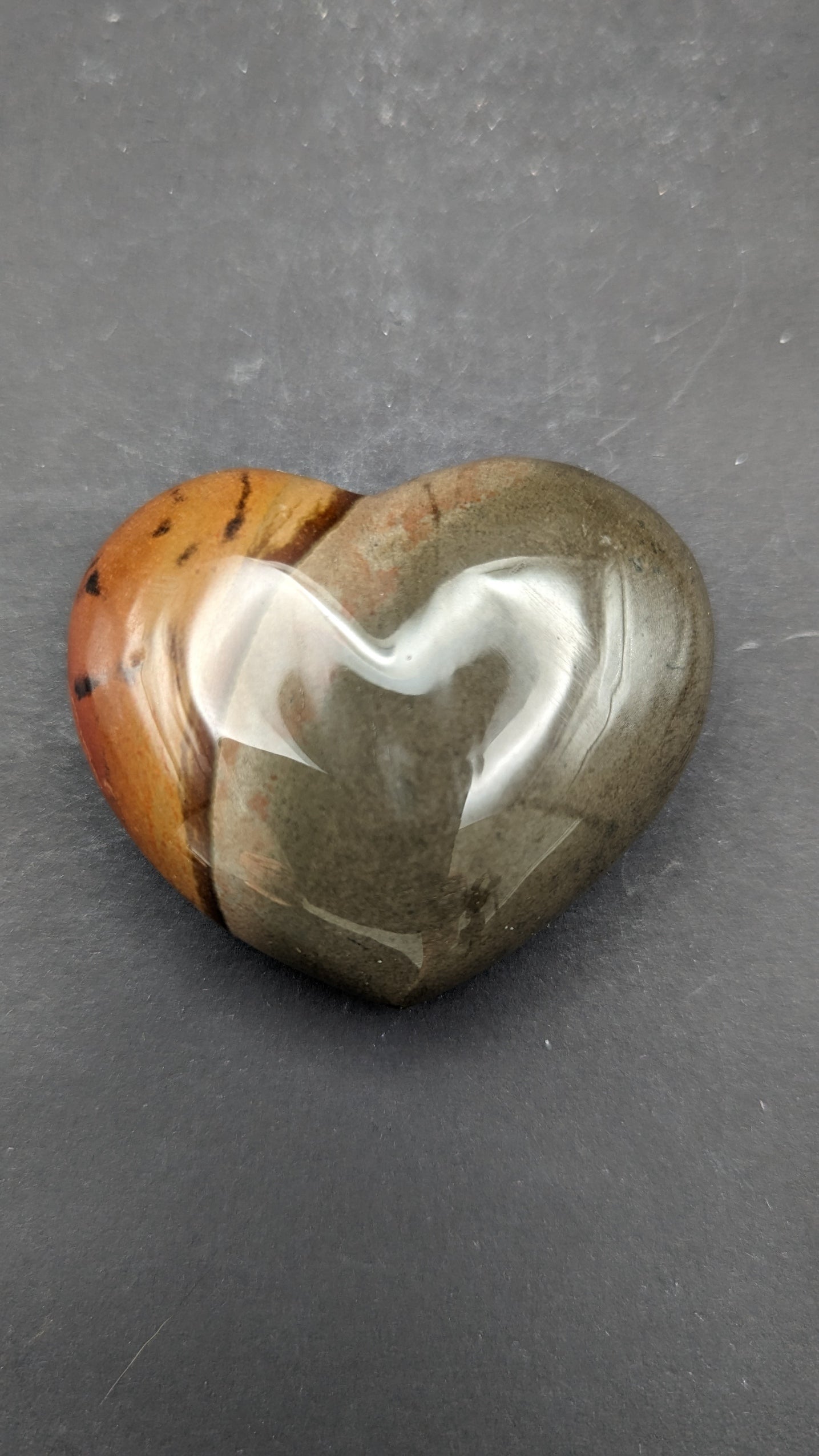 Desert Jasper Heart