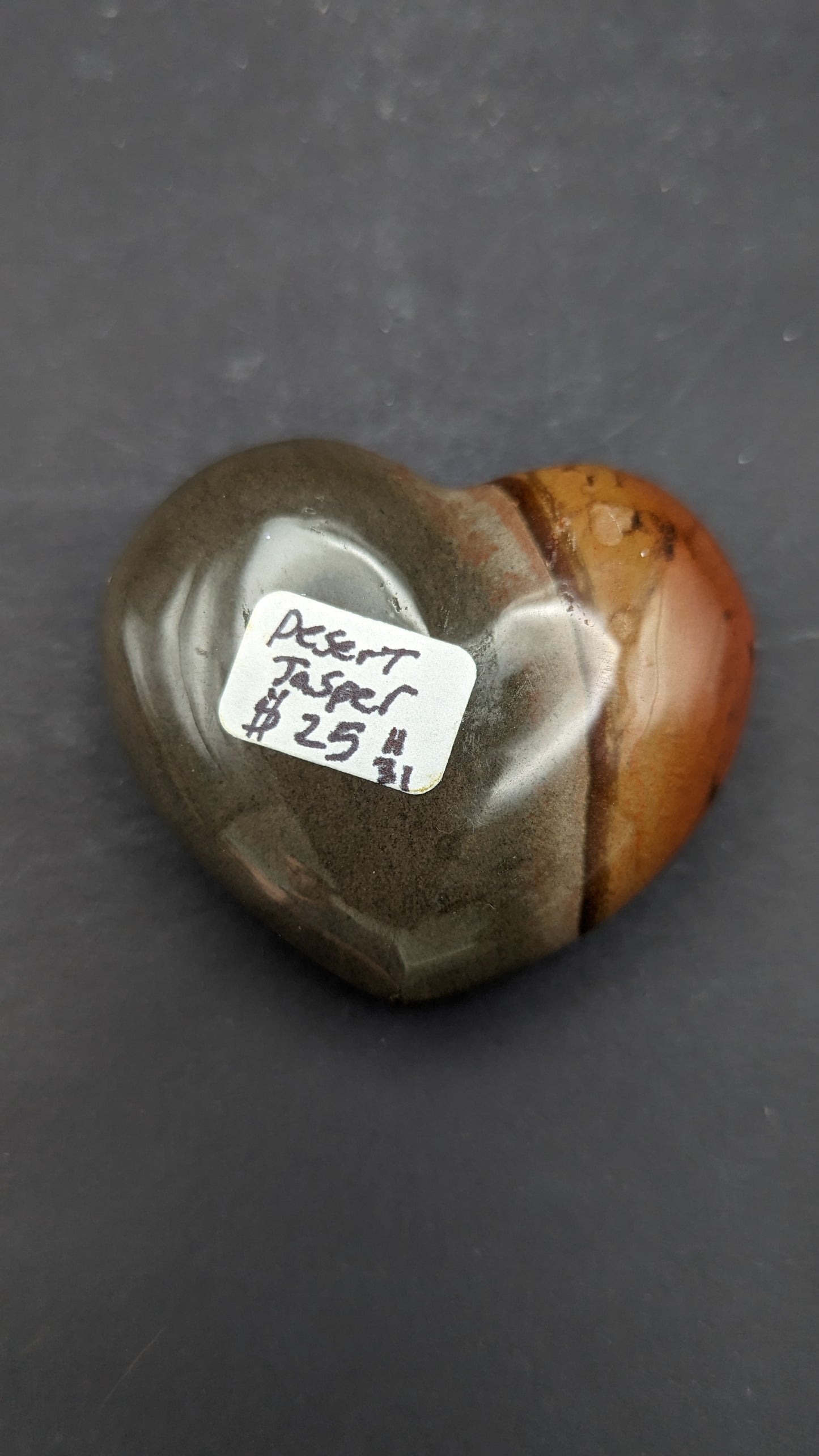 Desert Jasper Heart