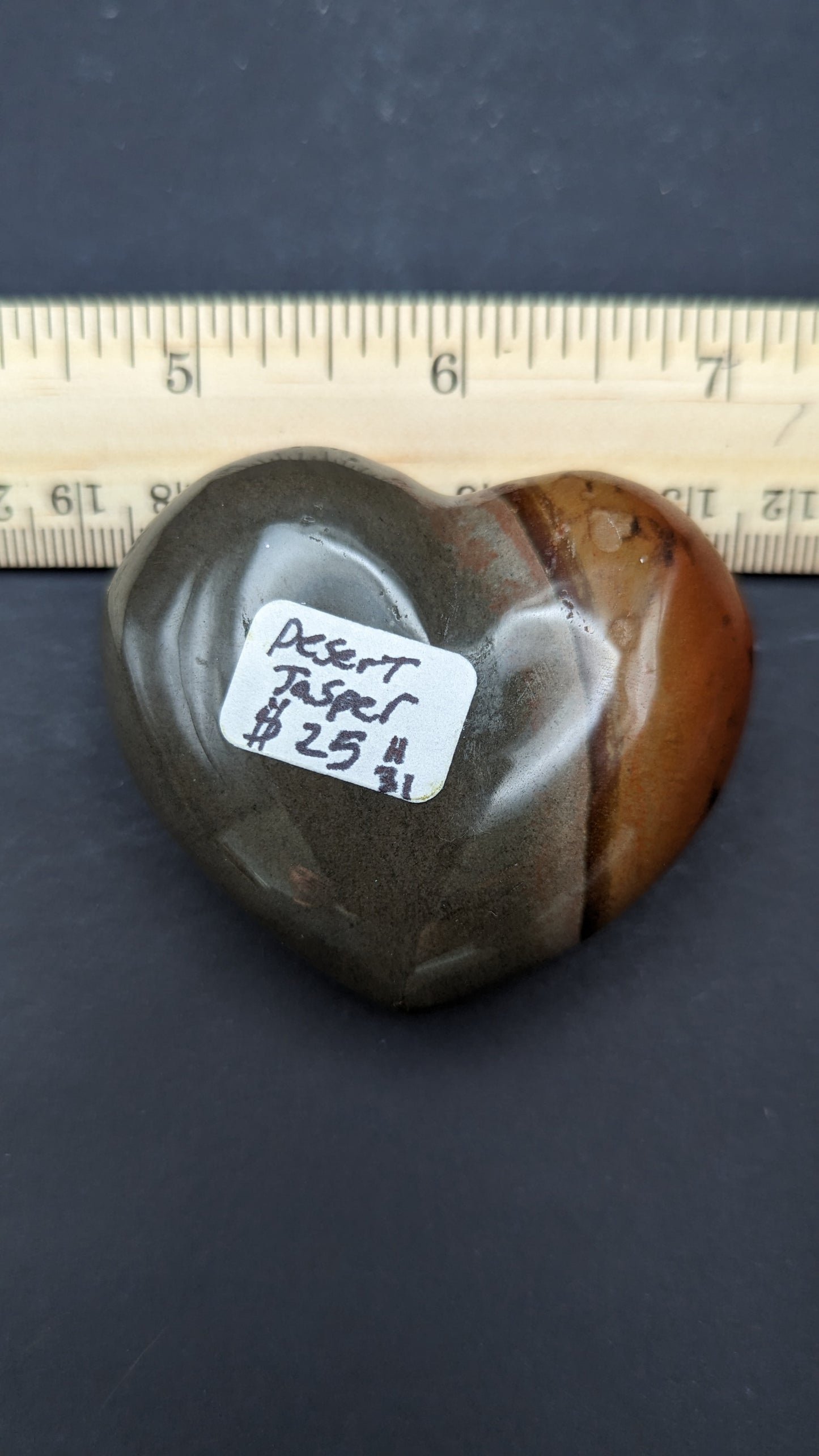 Desert Jasper Heart