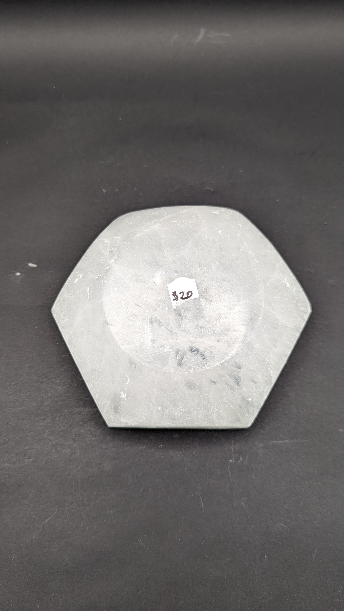 Hexagon Selenite Bowl