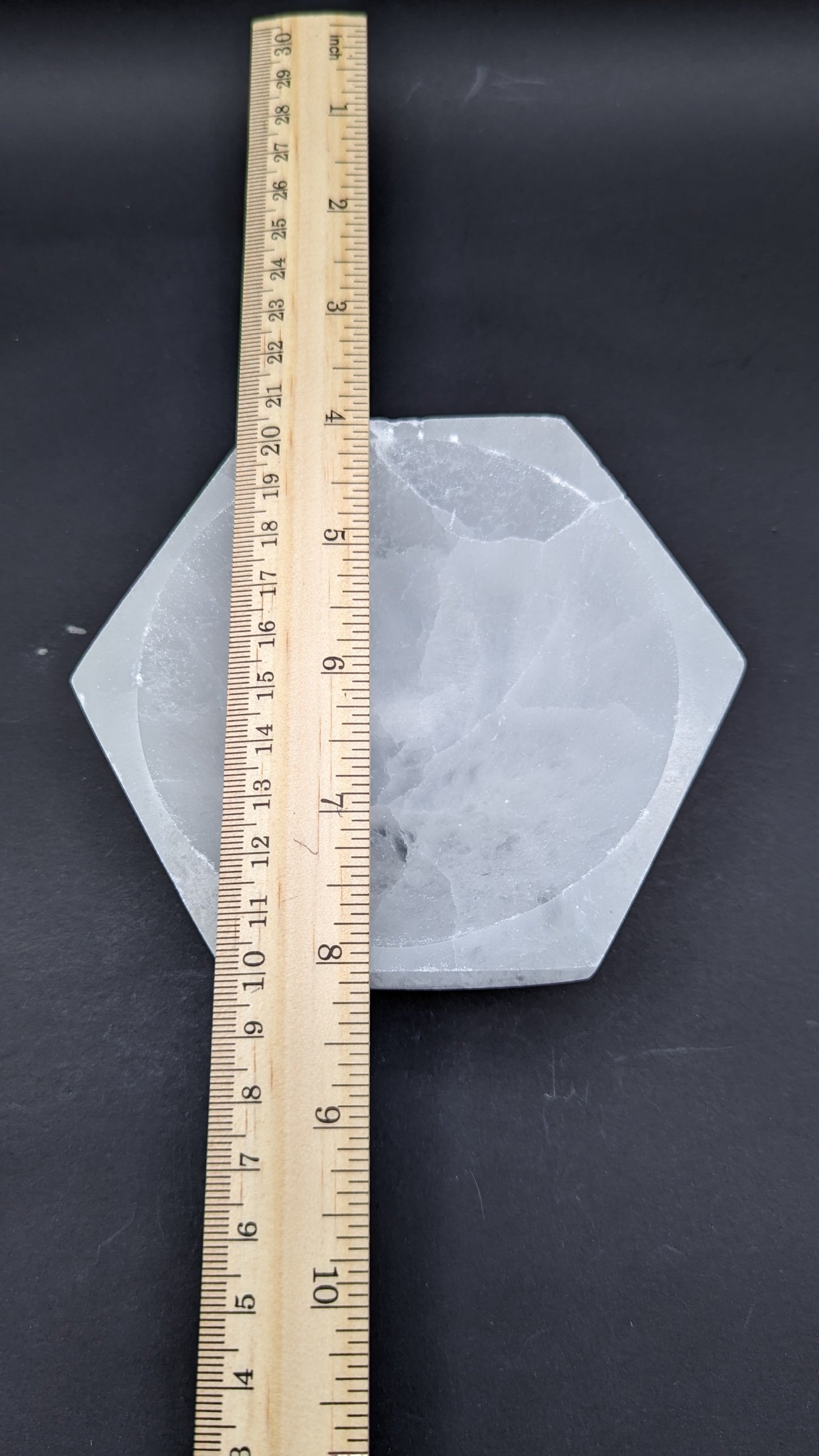 Hexagon Selenite Bowl