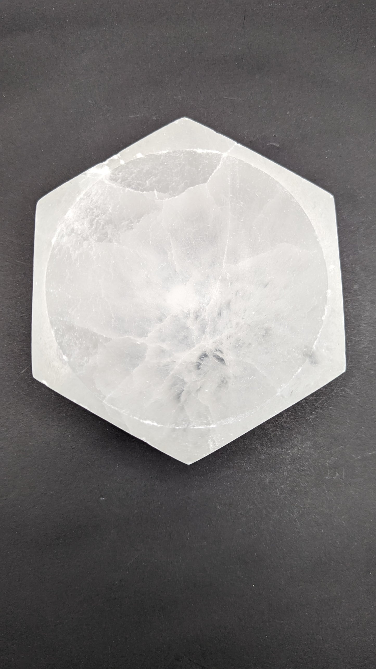 Hexagon Selenite Bowl