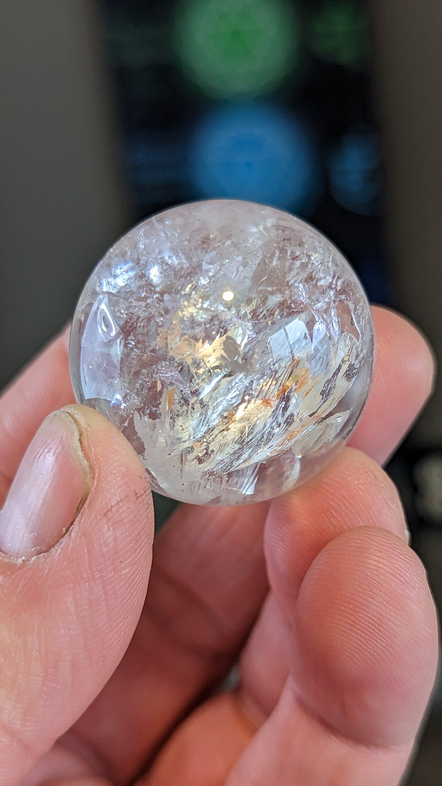 Just in! Clear Quartz Sphere