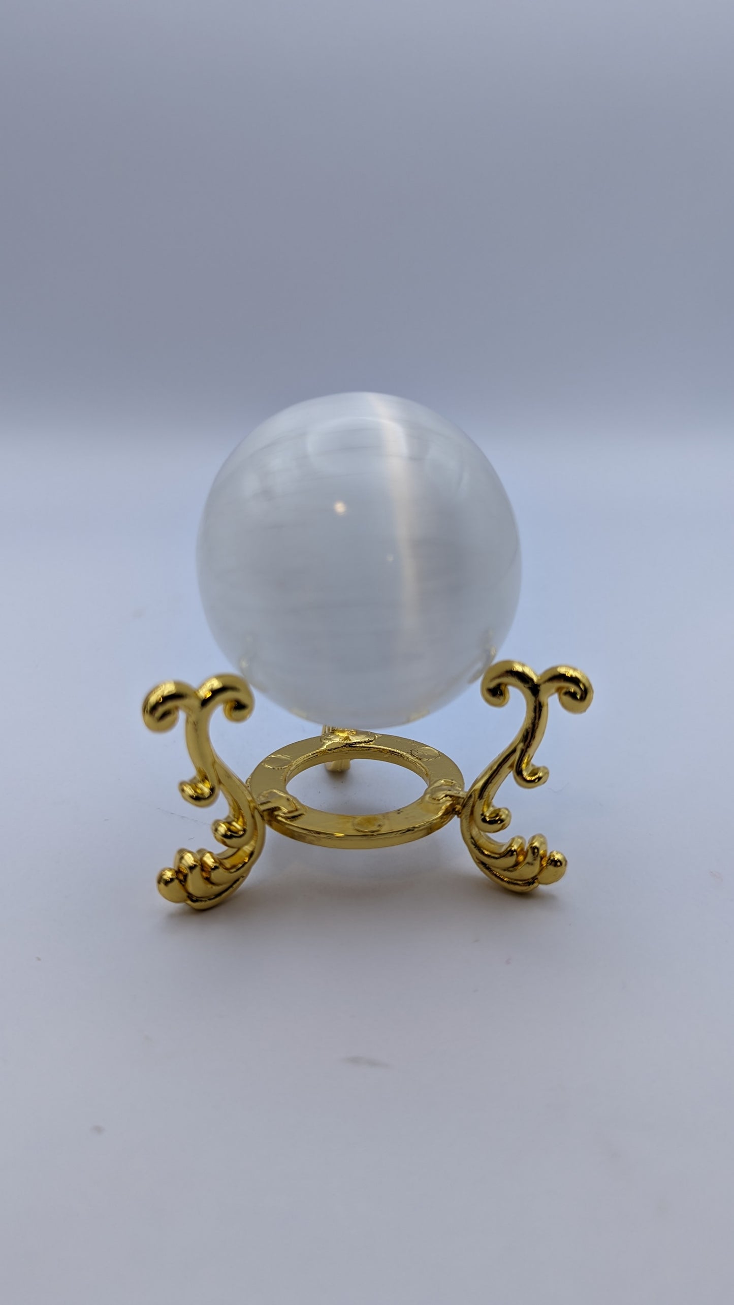 New! Sm. Selenite Sphere