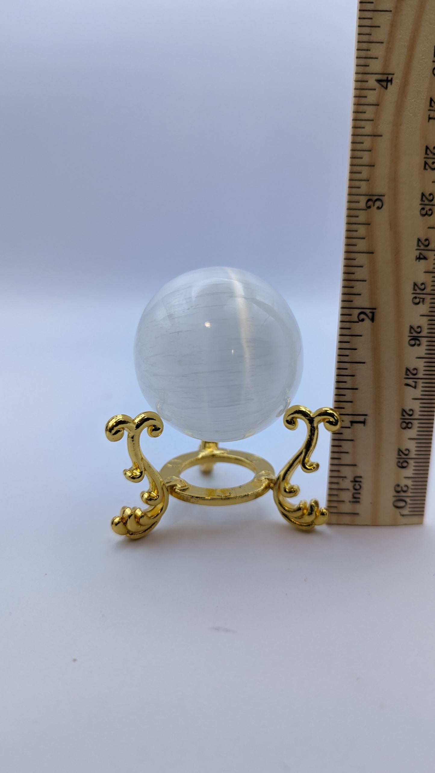 New! Sm. Selenite Sphere