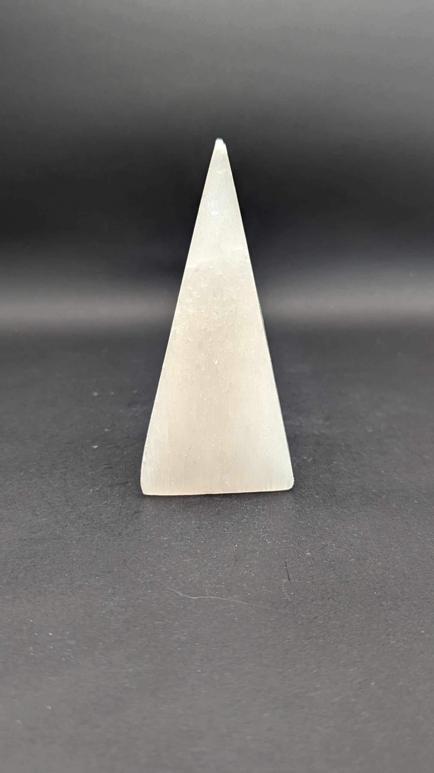 New! Selenite Pyramid