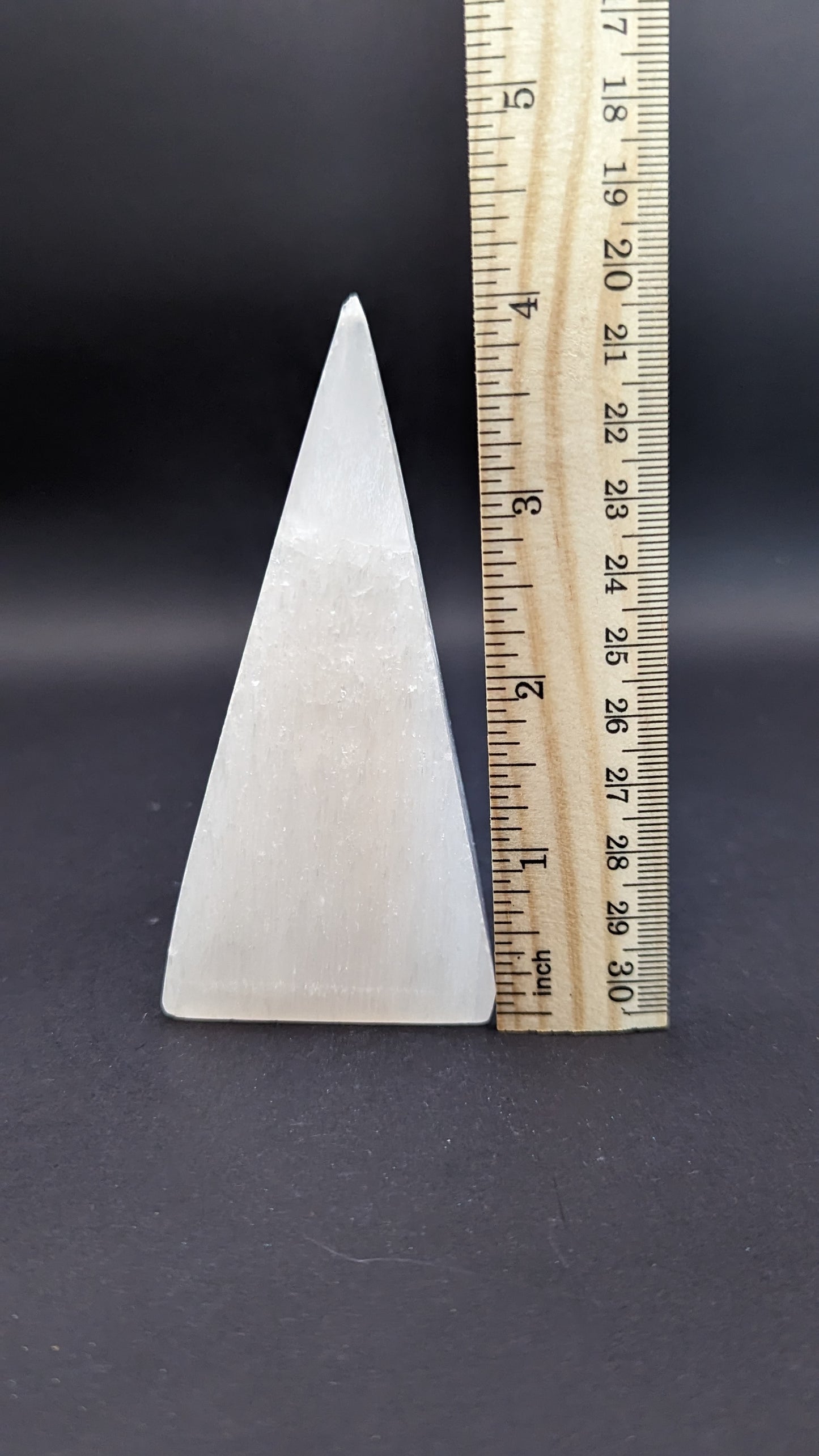New! Selenite Pyramid