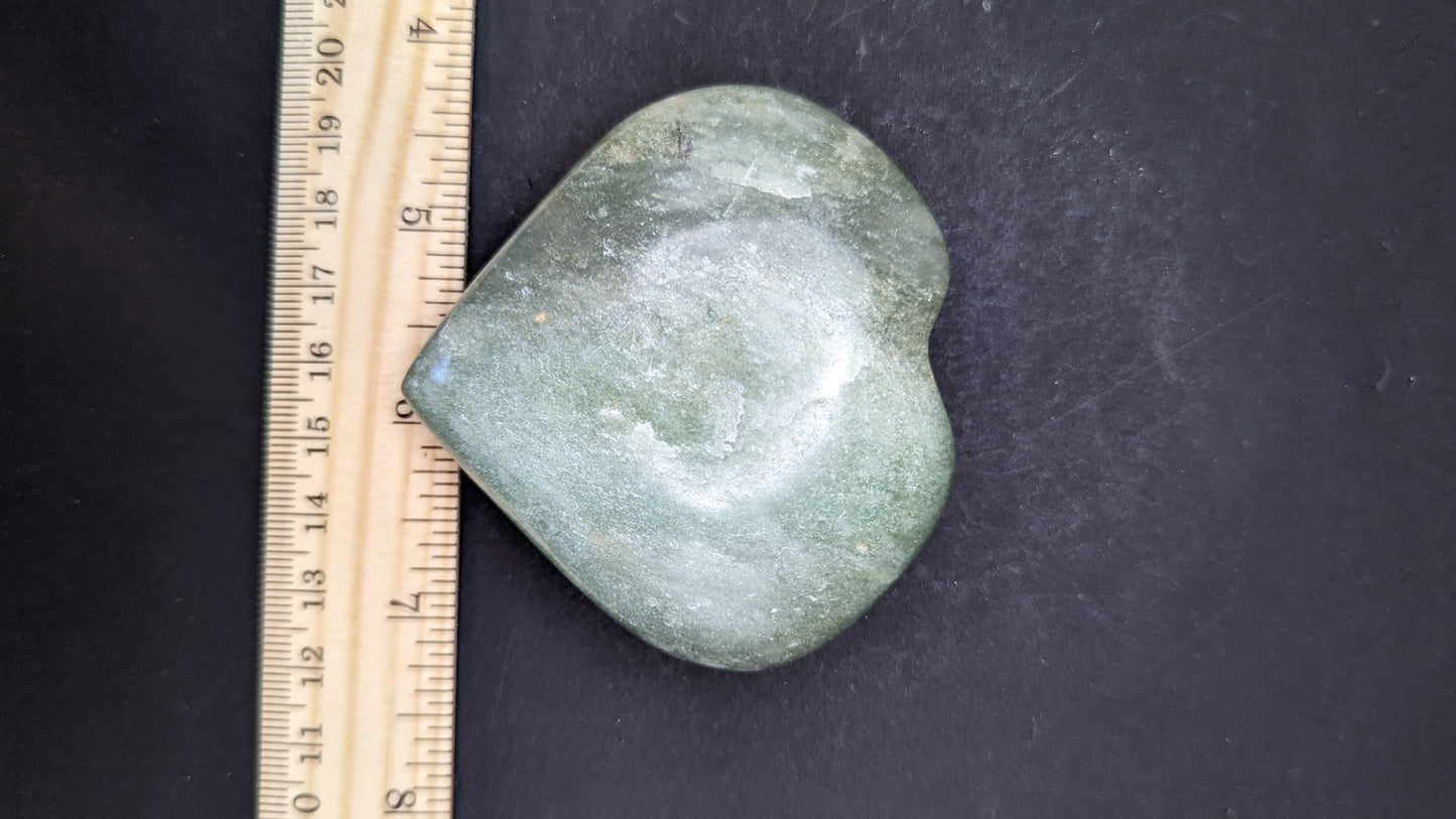 Green Aventurine Heart