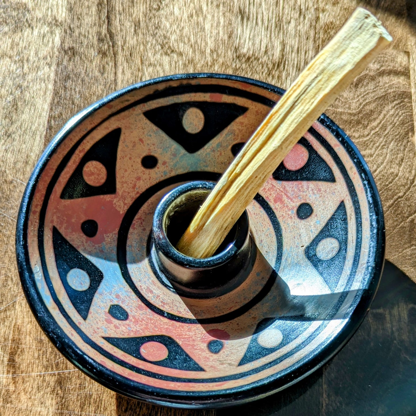 New! Palo Santo Holder (with five Palo Santo Sticks)