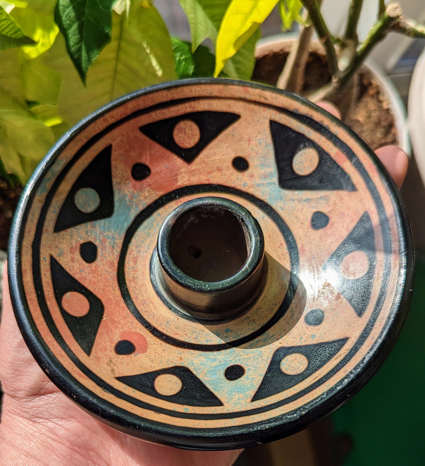 New! Palo Santo Holder (with five Palo Santo Sticks)